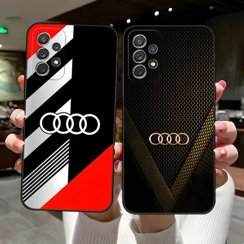 

Sports Car Audi Phone Case For Samsung Galaxy A13 A52 A53 A73 A32 A51 A23 A22 A12 A02s A20e A40 A50 A21 A72 A70 Cover