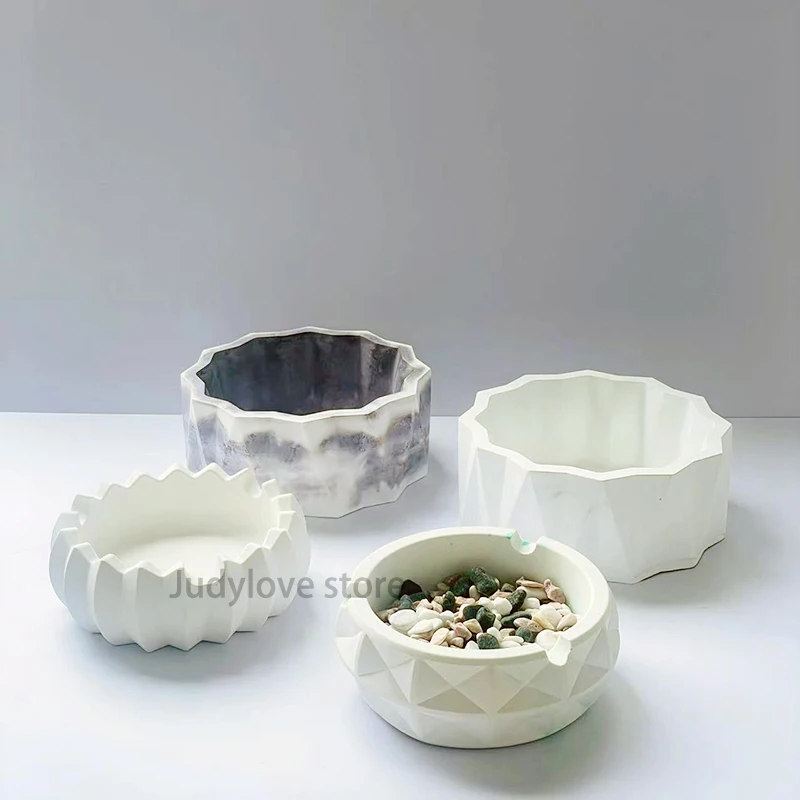 Dish Mold Resin Clay Mold Large Candle Jar Mold