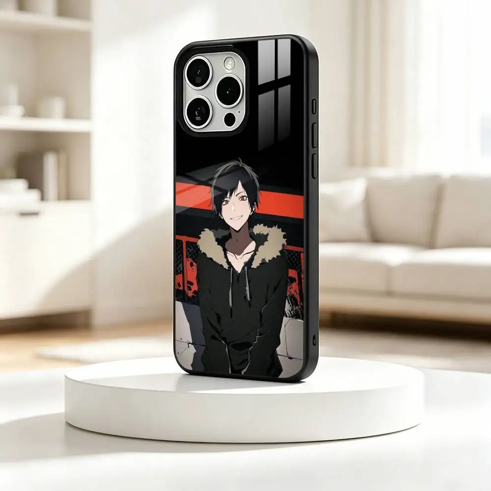 Фото Чехол для телефона с аниме-дизайном DuRaRaRa для iPhone 17, 16, 15, 14, 13, 12, 11 Plus, Pro, с поддержкой магнитной беспроводной зарядки №5