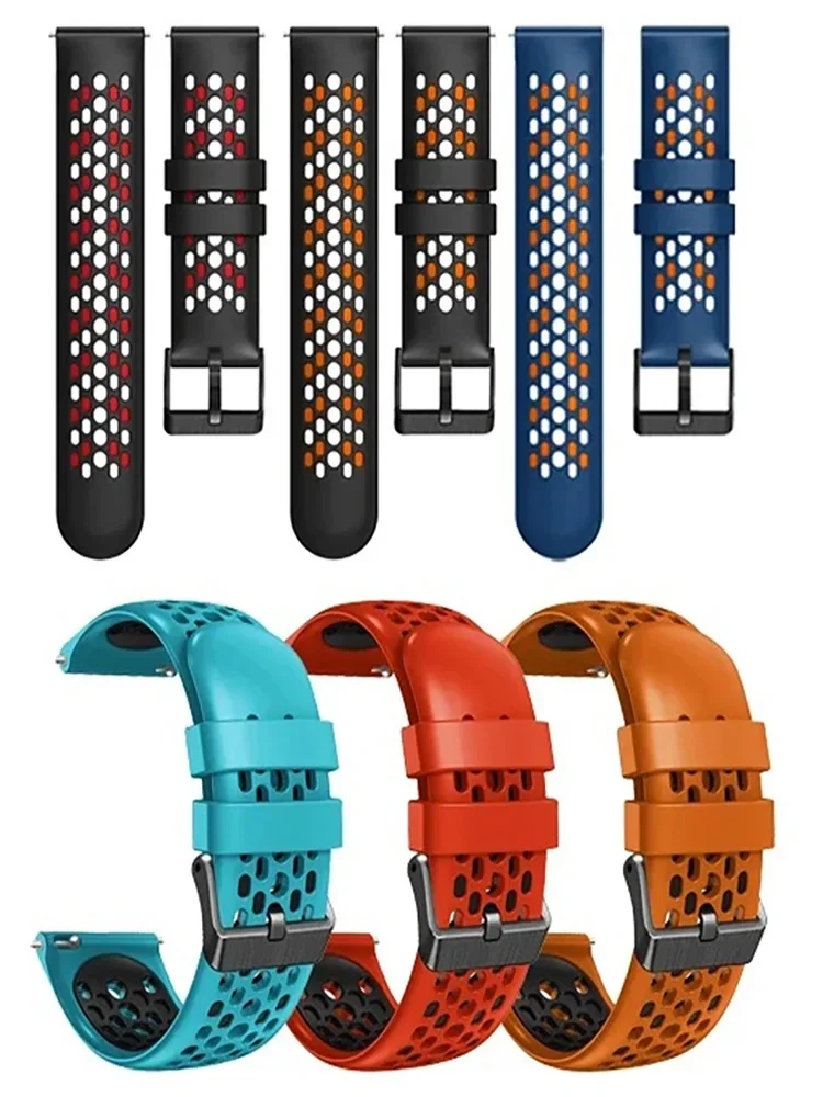 Ремешок силиконовый для часов Amazfit Cheetah Round/Pro 22 мм браслет смарт-часов GTR 4/3