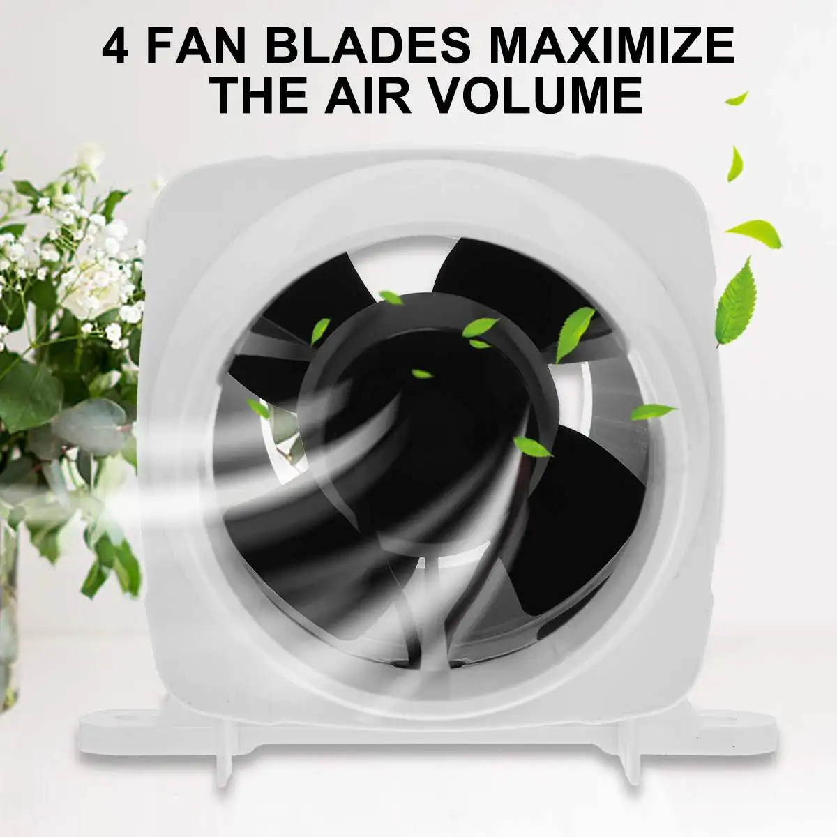 

Воздуходувка для лодки 12 В, 130 куб. М, 3-дюймовый линейный морской отвод, воздуходувка, вентиляция, вытяжной вентилятор, тихие вентиляционные ...