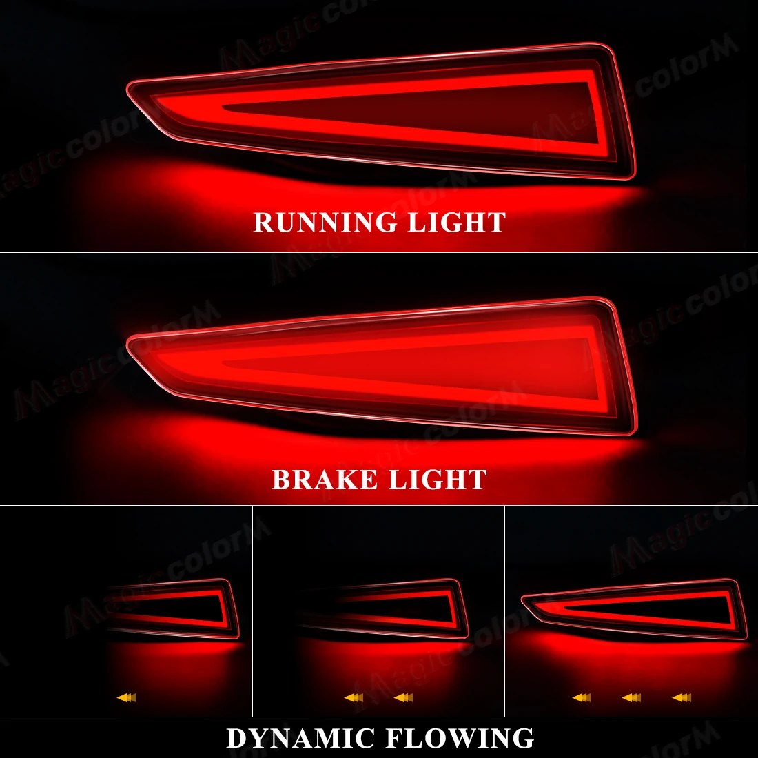 

Отражающие фонари заднего бампера для Lexus RX450h RX350 RX450hL RX350L 2016 2017 2018 2019 с динамическими указателями поворота, стоп-сигналы 12 В