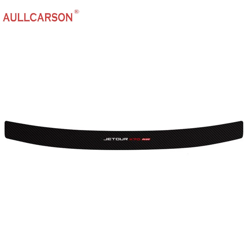 

Для Jetour X70 Plus 2022 2023, кожаные наклейки на порог автомобиля, защитная пластина, порог из углеродного волокна, аксессуары для улицы