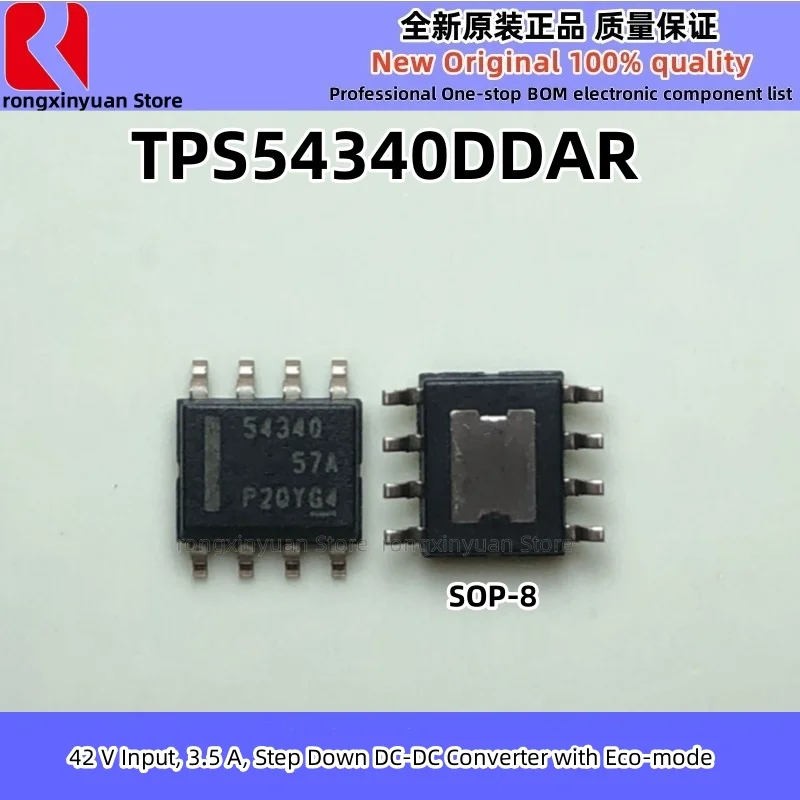 Фото 10 шт. TPS54327DDAR TPS54327 54327 TPS54336ADDAR TPS54336A 54336A TPS54340DDAR TPS54340 54340 TPS54531DDAR TPS54531 54531 Новый №2