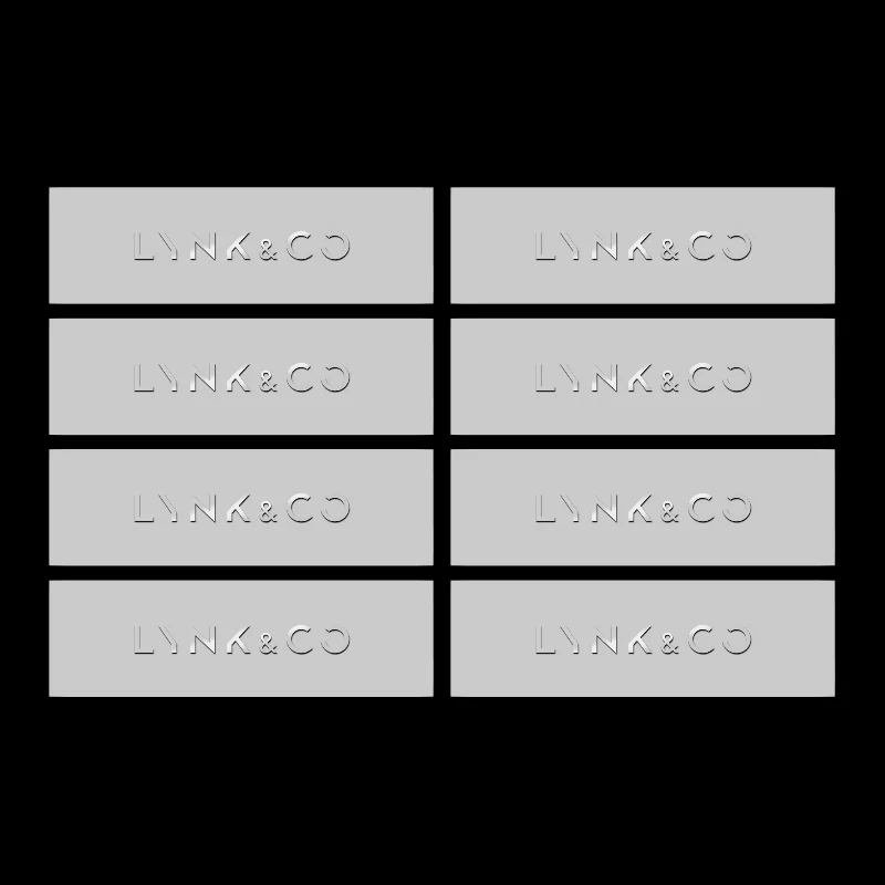 

Декоративные наклейки с логотипом автомобиля, аксессуары для автомобилей 2023 для LYNK & CO 06 03 05 08 09 01 02 хэтчбек BX11 EX11 ZERO LYNK