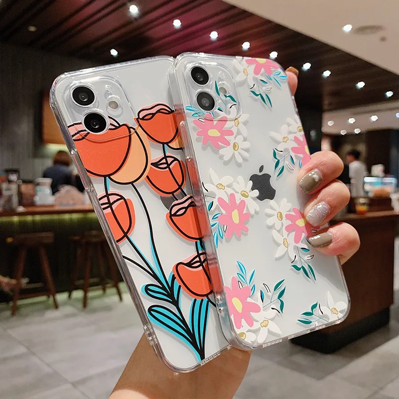 

Чехол из ТПУ для iphone 12 Pro Max 11 Pro XR XS MAX SE 8 7 Plus 13 pro max
