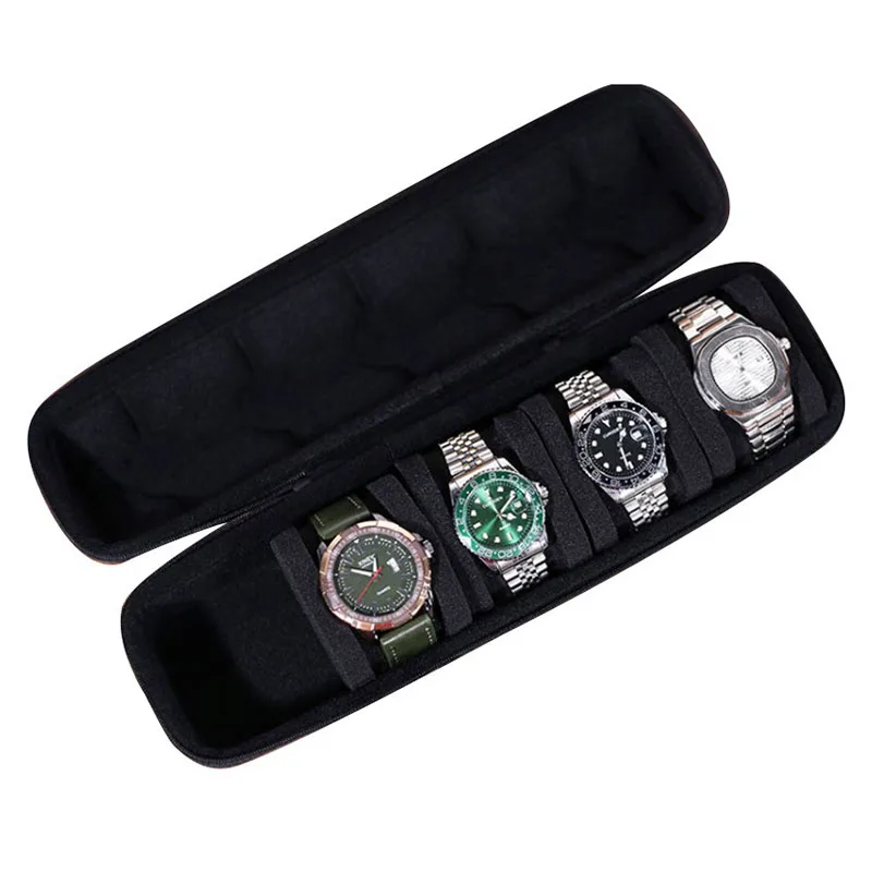 

Watch Box Storage Case Travel Portable Watch Box Organizer for Men Mechanical Wrist Watches Collection Display Accessories Gift