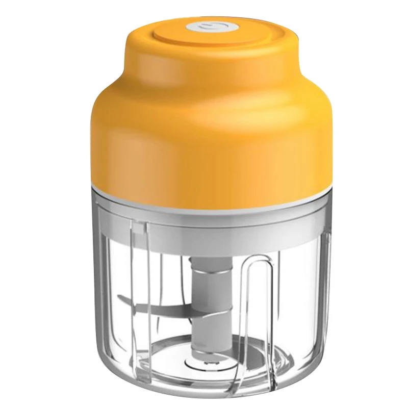 

Миниатюрный Электрический измельчитель чеснока, многофункциональный портативный Электрический измельчитель еды, измельчитель лука для ч...