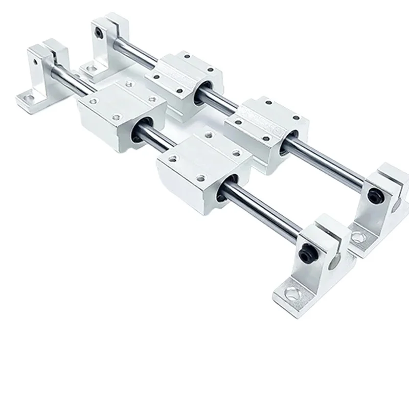 Линейные подшипники для осей D8/10/12/16 мм 100-800 + SCS8/10/12/16UU