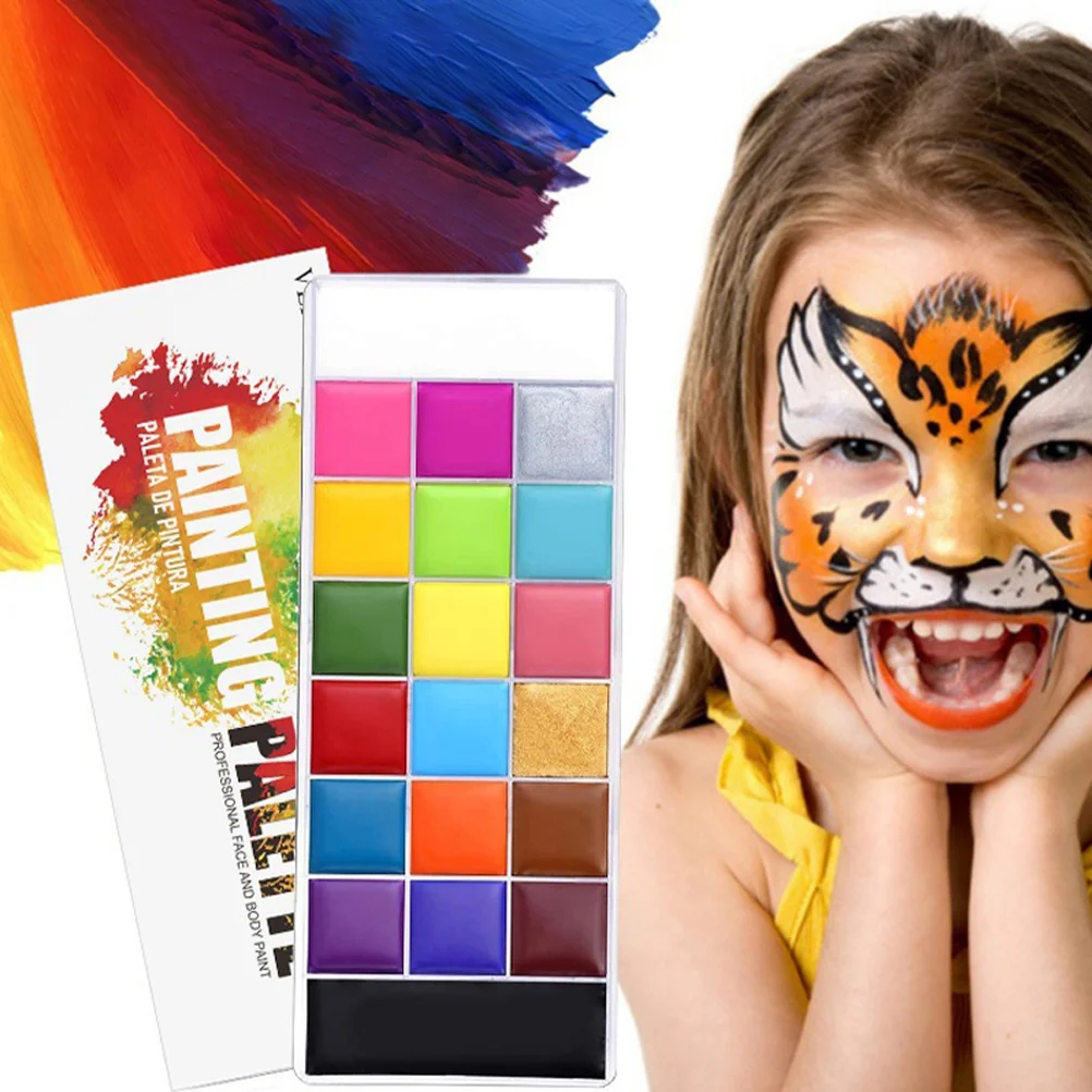 

5 Sets Party Body Makeup Paints Portable Decor