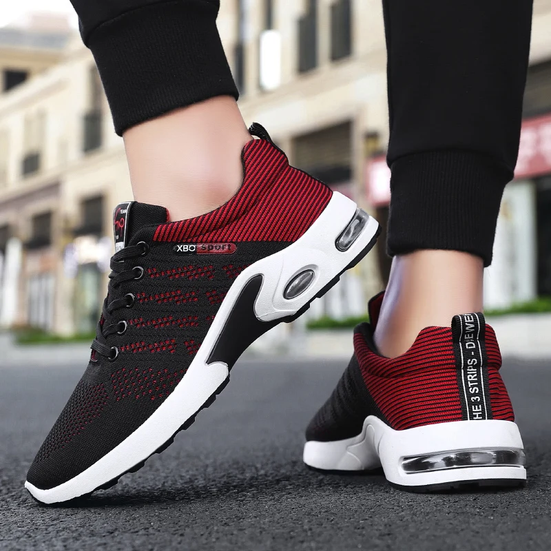 New Air Cushion Running Shoes Men Sneakers Women Sport Shoes Mesh Breathable Jogging Trainers Men Fashion Athletic Sneakers Men