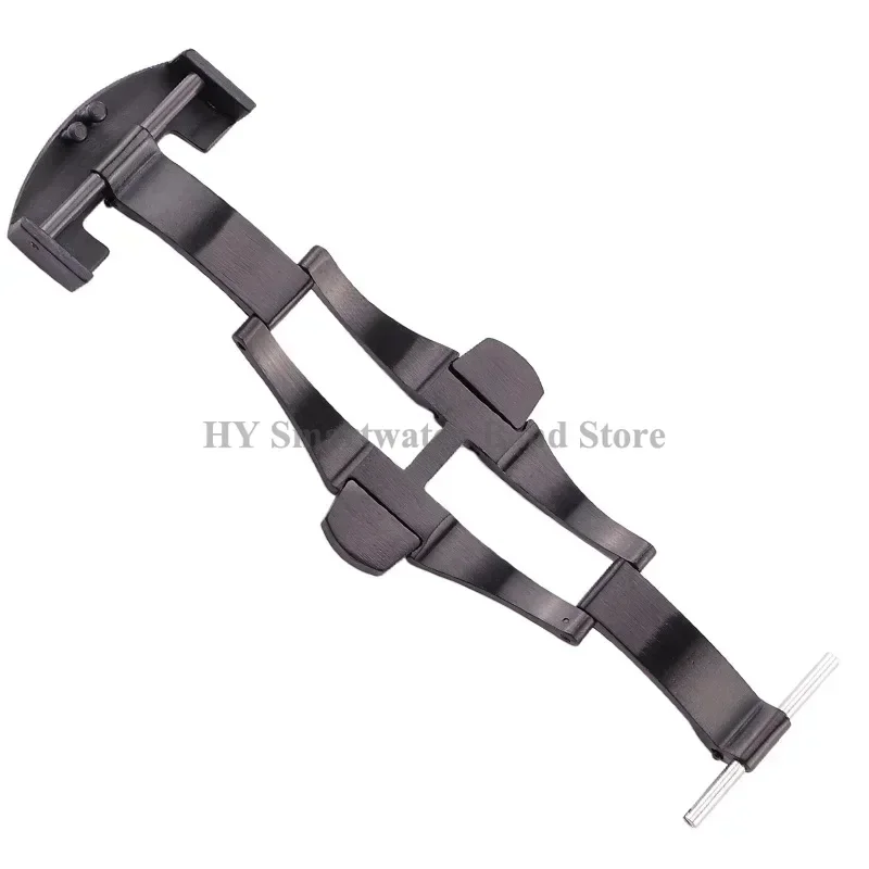 Пряжка-бабочка для ремешка Panerai застежка из нержавеющей стали матовая