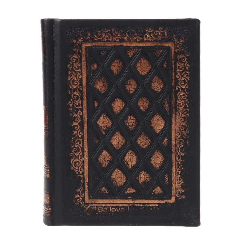 

57EC Retro Vintage Journal Diary Notebook Leather Blank Hard Cover Sketchbook Paper Stationery Travel Gift