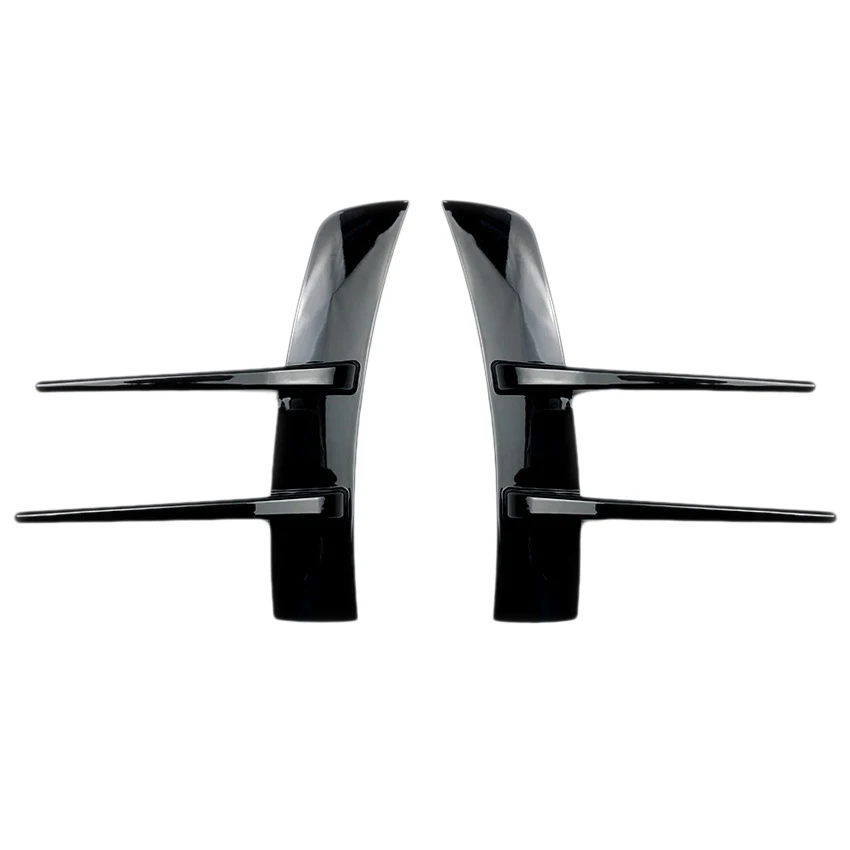 Автомобильный Черный передний бампер, спойлер, фланцевый ветровой нож для класса A180, A200, A220, W177