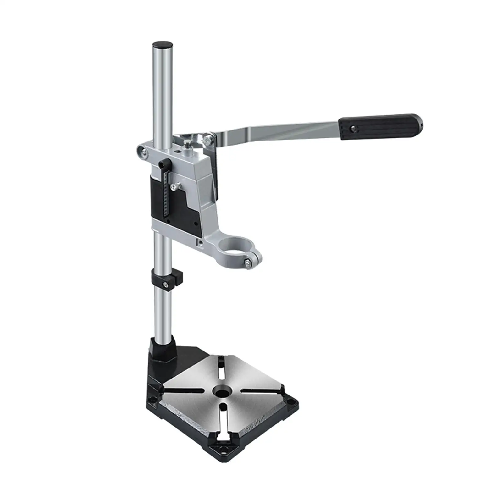 

Hand Press Drill Holder Drill Hole Station Drill Press Rotary Tool Workstation Stand Drill Press Stand for Garage Carpentry Home