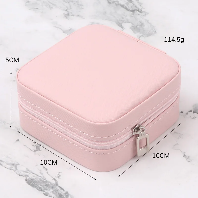TONVIC Earrings Necklace Ring Jewelry Organizer Display Travel Jewelry Case Boxes Portable Locket