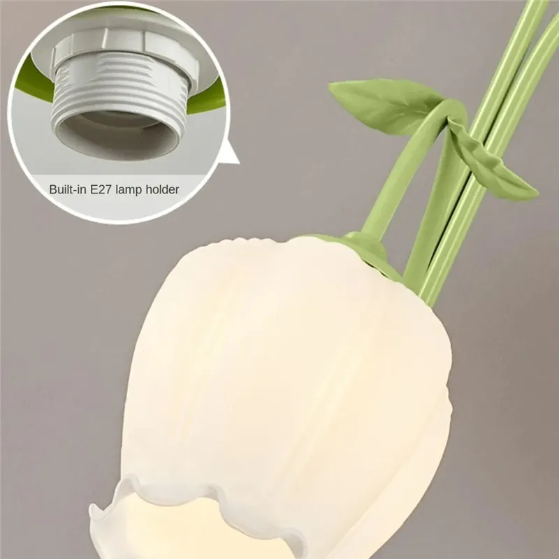 Цветочный торшер Nordic Bell Orchid украшение для салона светильник гостиной спальни