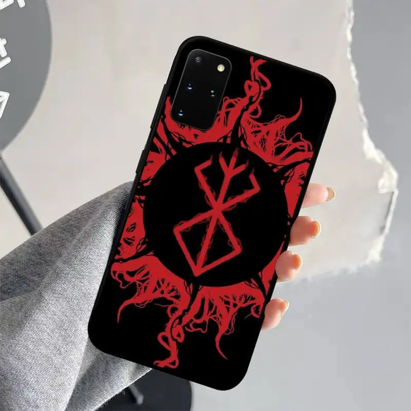 Berserk Phone Case for Samsung S20 lite S21 S10 S9 plus for Redmi Note8 9pro for Huawei Y6 cover