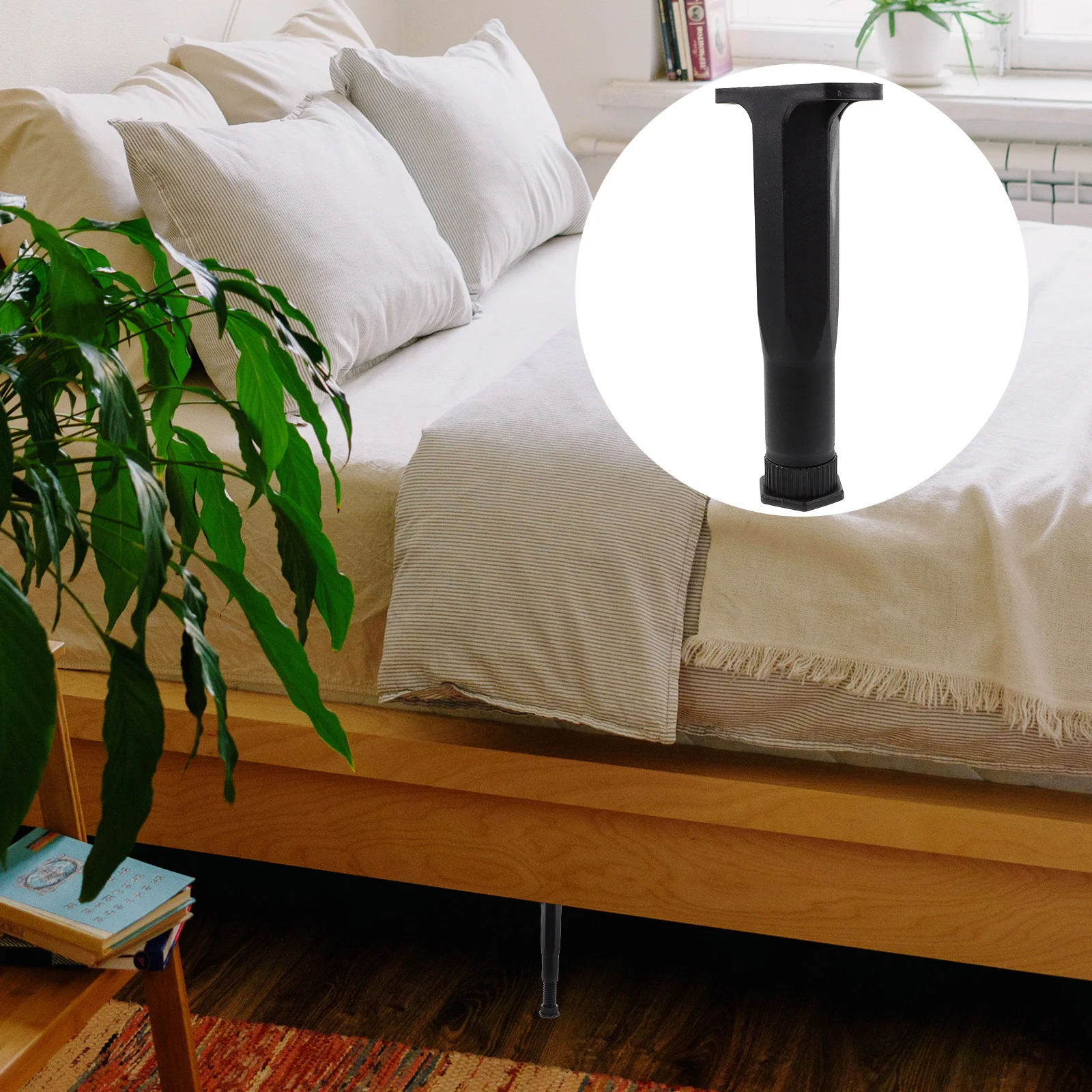 

4 шт., пластиковые опорные ножки для кровати