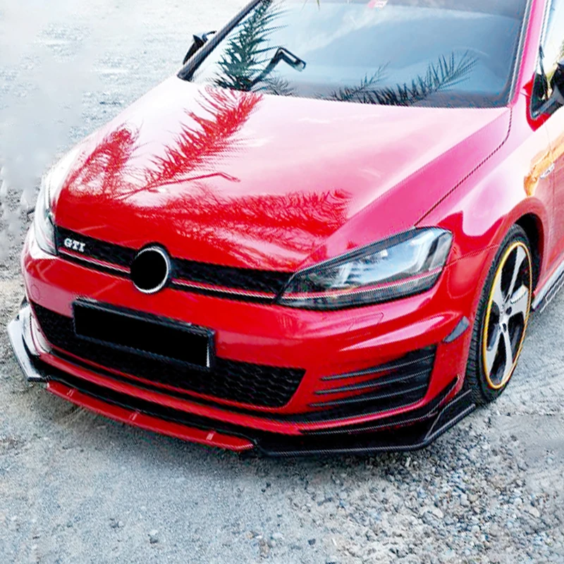 Высококачественный разветвитель для переднего бампера автомобиля Volkswagen Golf 6 7 5 8