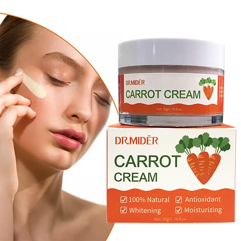 

Carotone Whitening Cream for Dark Skin Brightening Cream Moisturizing Oil Control Shrinking Pores Hydrating Skin Care 50g