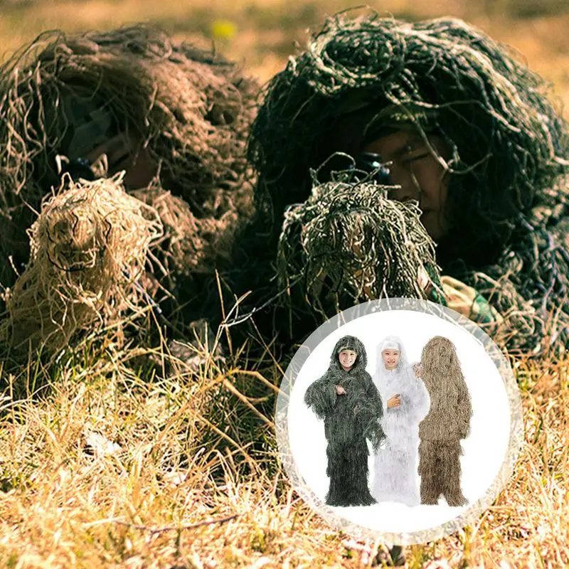 

Woodland Leafy Suits Realistic Woodland Suit With Natural Colors Sport Specific Clothing For Mountaineering Exploring Hunting