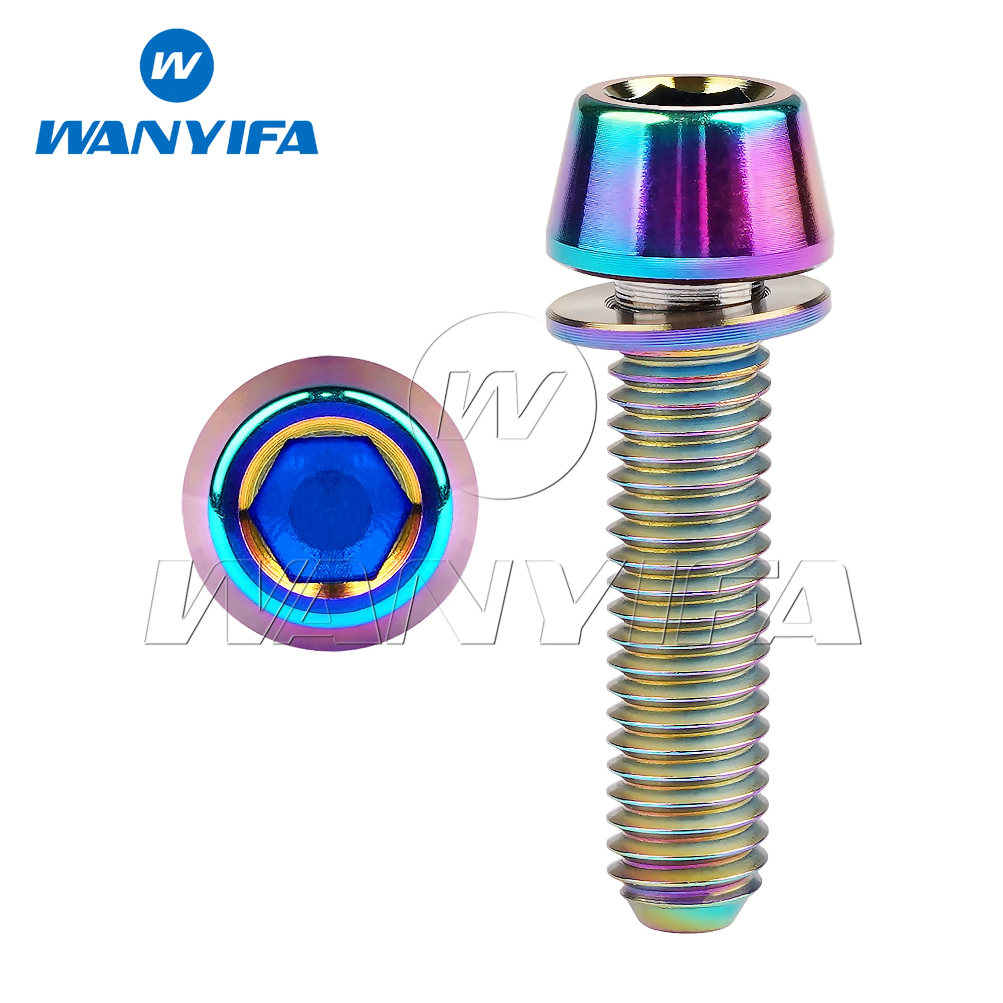 

Титановые болты Wanyifa M5M6x16/18/20/25 мм