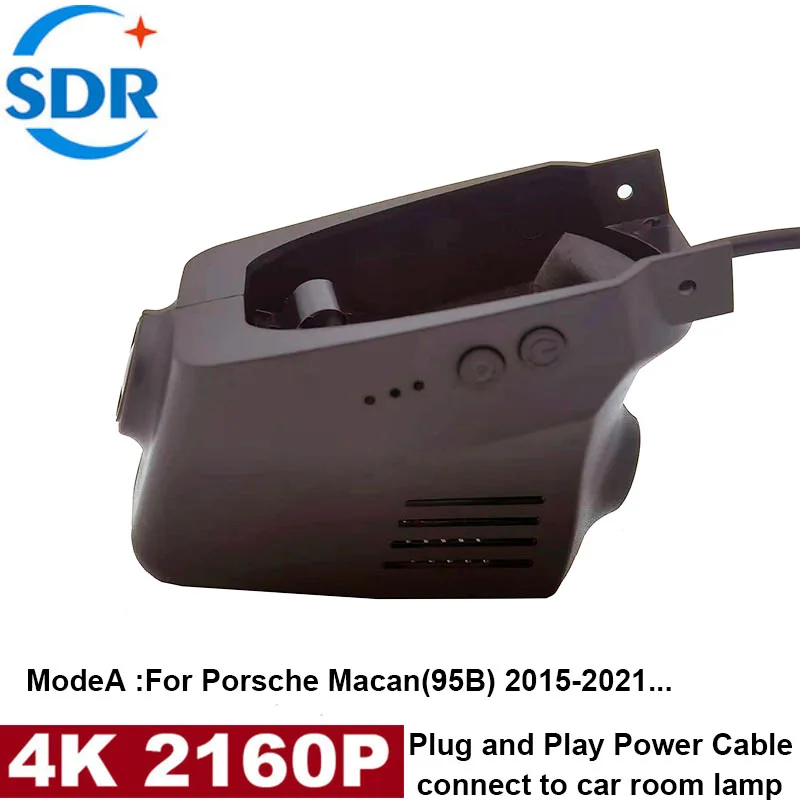 

4K 2160P HD Plug and Play Easy Installation Car DVR Wifi Dash Cam For Porsche Caenne/Macan,Panamera/911/918/Cayenne 2014-2022