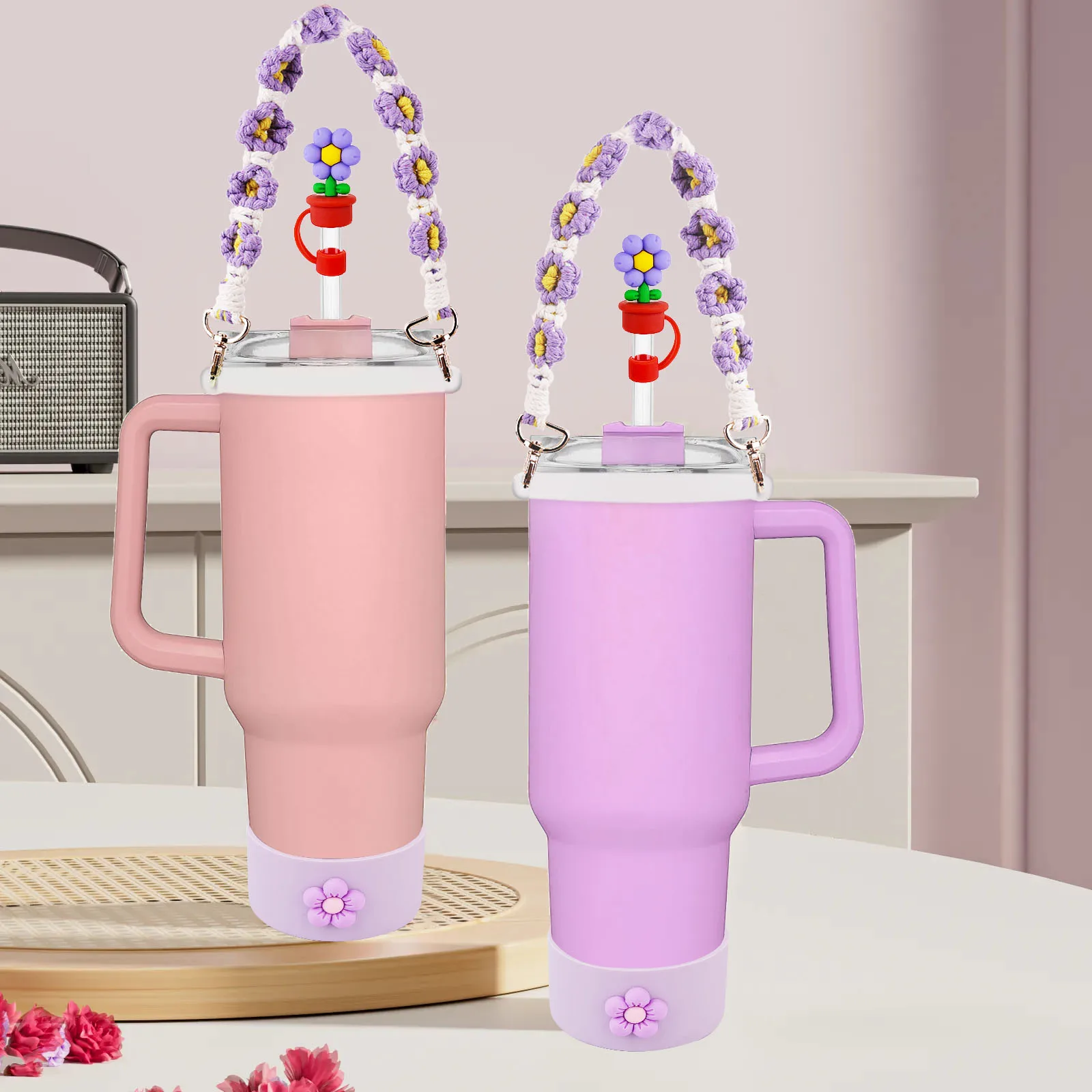 Набор Из 5 Аксессуаров Для Бутылок С Водой Stanley — 1 Ремешок Бутылки Рукав