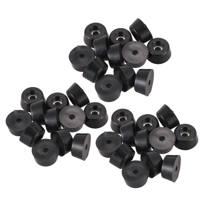 

Hot SV-Furniture Non-Slip Tapered Rubber Feet Washer 22Mm X 10Mm 36 Pcs