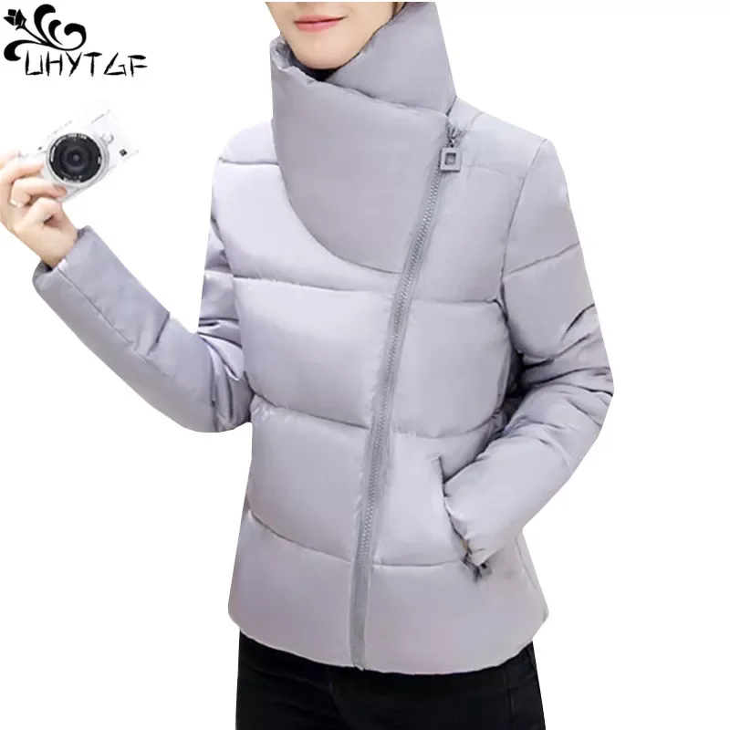 

2022New Winter Woman Cotton Coats 2022Korean Loose Size Short Down Jacket Warm Top Girl Fashion Elegant Student Outwear Female40