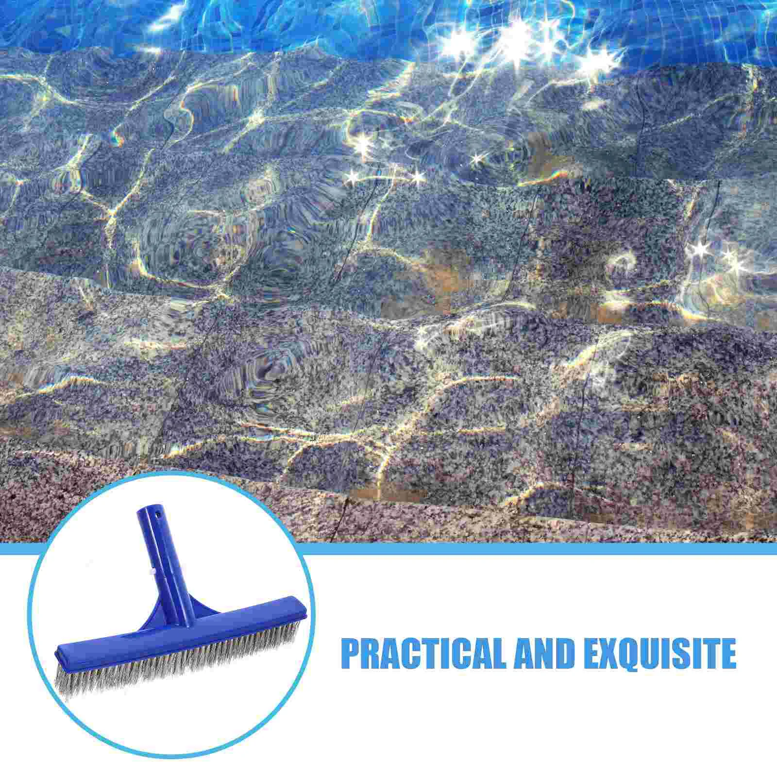 Проволочная щетка для бассейна плитка чистки головок щетки стен скруббер из