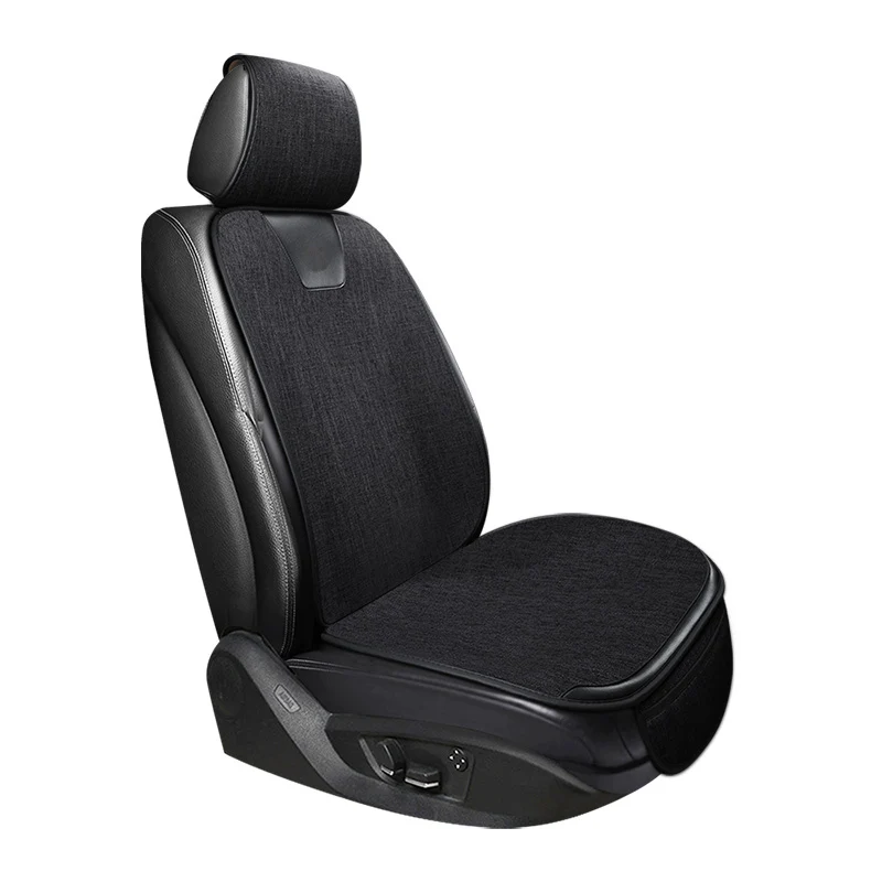 

Чехол на сиденье автомобиля, универсальная льняная противоскользящая подушка на переднее сиденье автомобиля