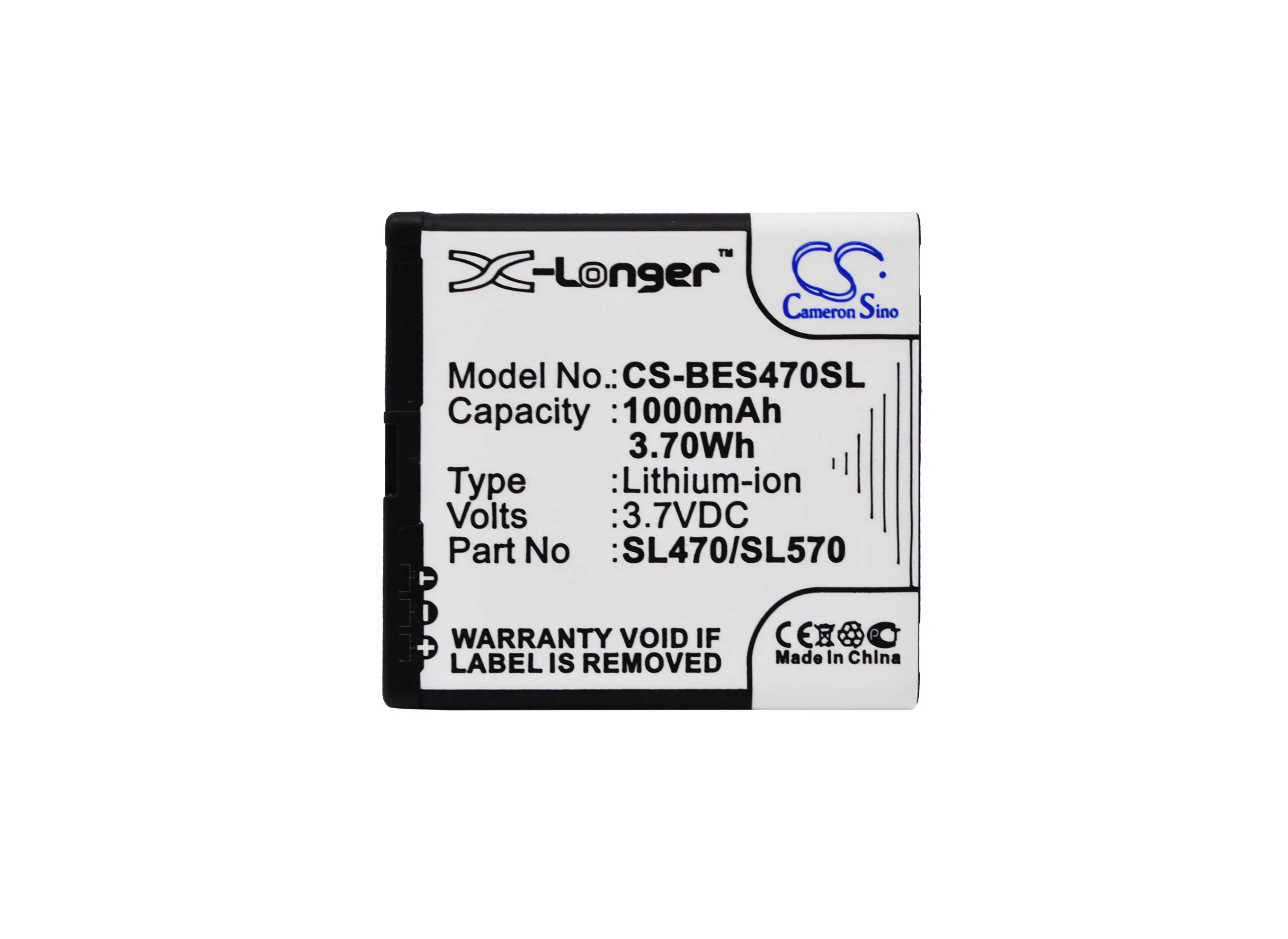 

Cameron Sino 1000 мАч аккумулятор SL470/SL570 для Bea-fon SL470, SL570, sl670 _ eu001w, SL670A