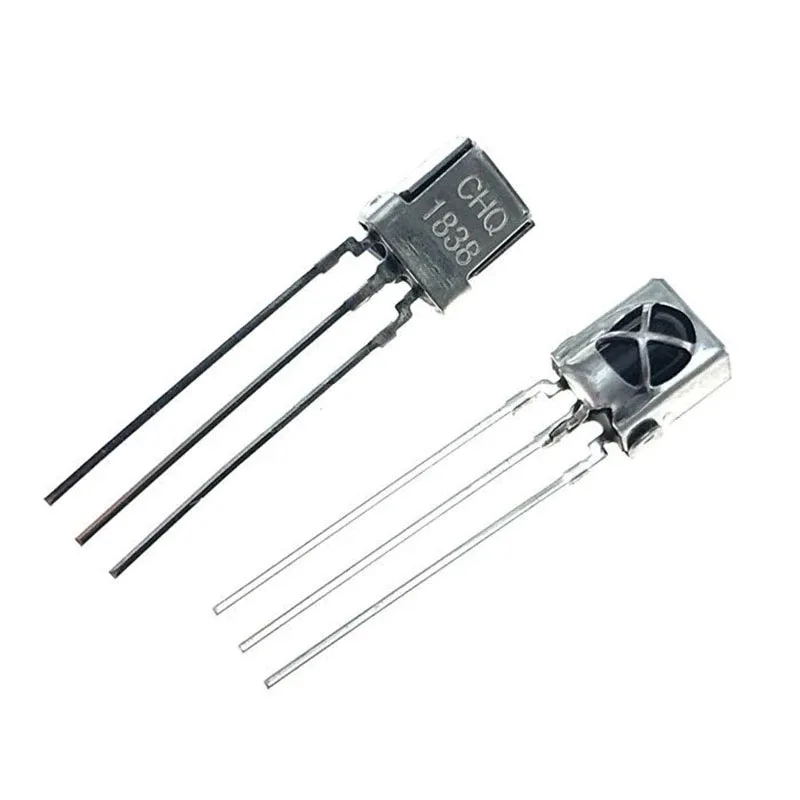 

50/200/500/1000/2000Pcs CHQ1838 Iron Shell Infrared Receiver Head Dot Integrated Remote Control Receiver With Shield