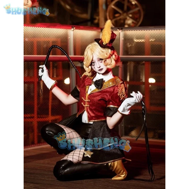 Женский танцор маскарадная игра Маргарета сотовый костюм V головной убор очки