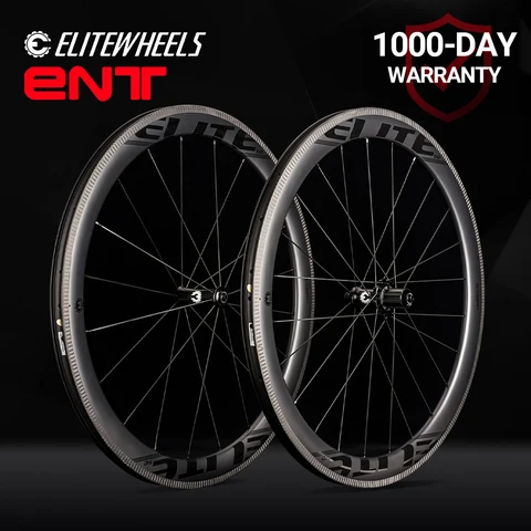 Колеса ELITEWHEELS 700c Дорожные Углеродные колеса UD Отделка UCI Качество углеродного обода бескамерные готовые столбы ниппель 1423 спицы гоночная колесная установка