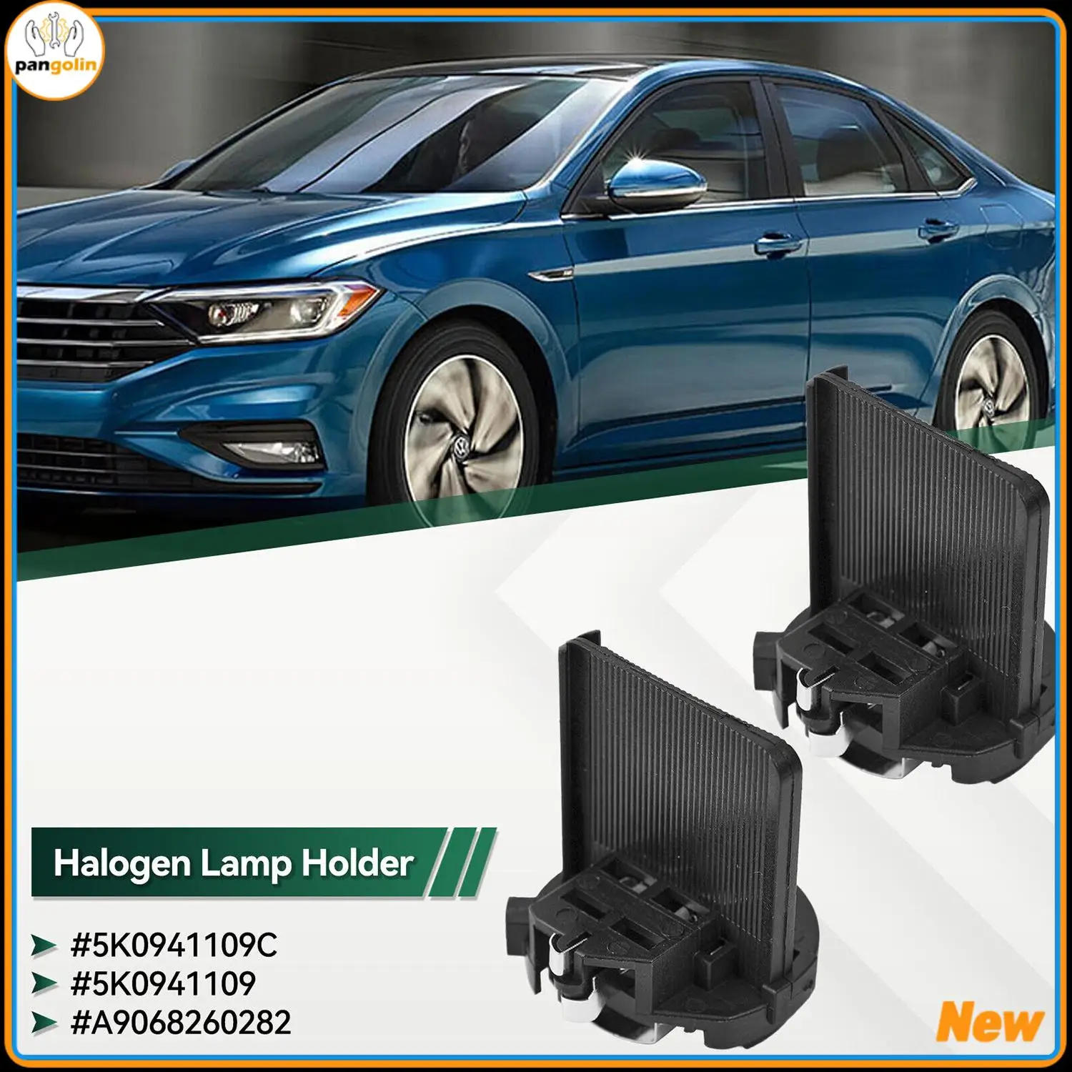 2 шт. фиксаторы гнезда лампы фары H7 5K0941109C A9068260282 для VW Golf GTI Passat Tiguan автомобильные