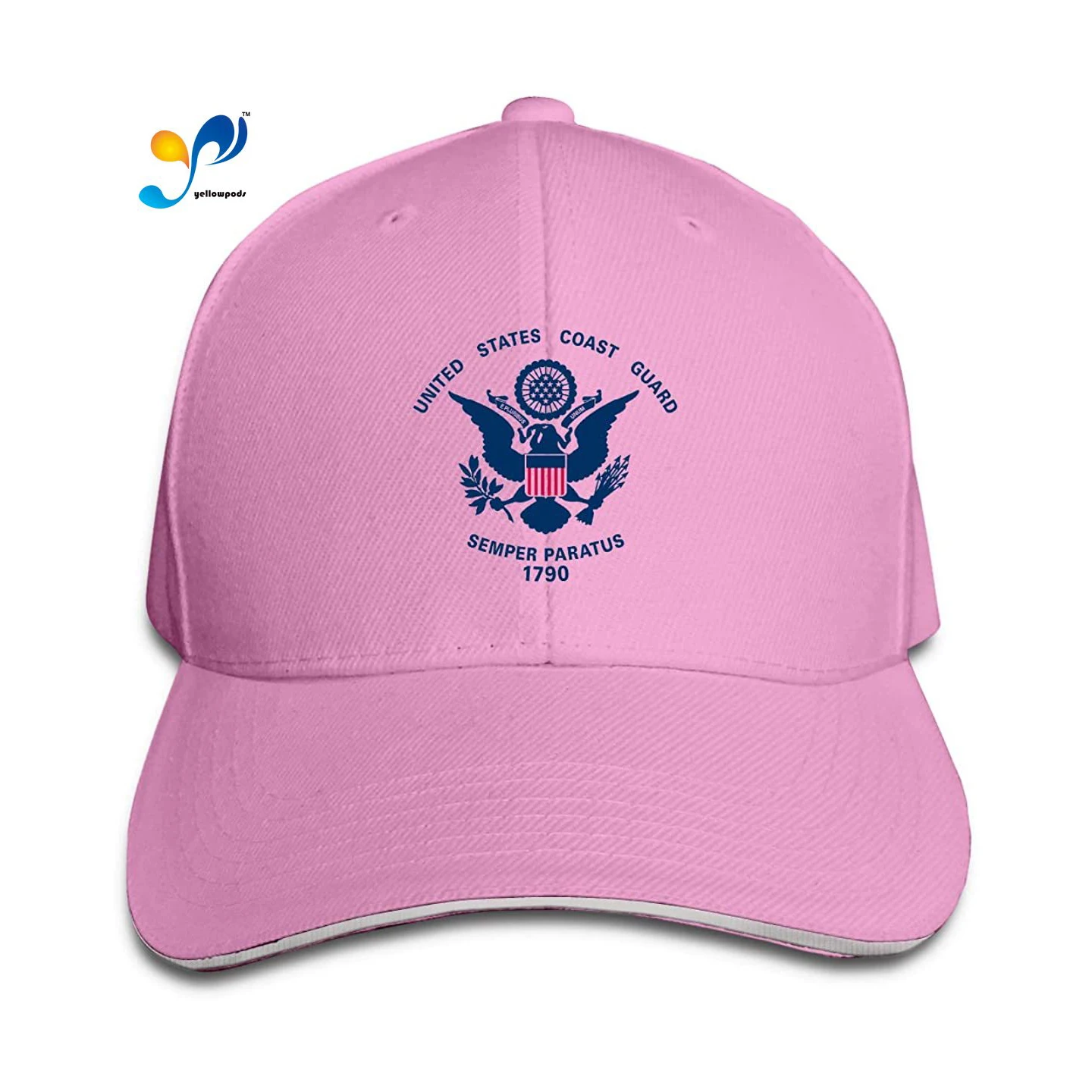 

United States Coast Guard 1790 Men Women Classical Hat Fashionable Peak Cap Hats Moto Gp Baseball Cap