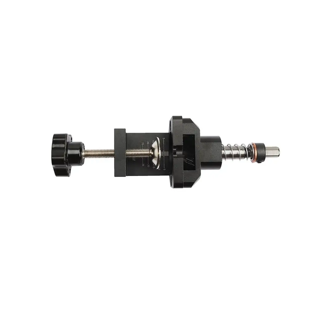 

Hinge Jig with Clamp 35mm/1.38inch Hole Punch Locator Adjustable Drill Bit Drilling Guide for Woodworking Frames Cabinets Doors