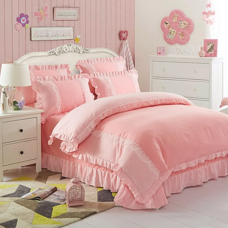 

Pure cotton Princess wind four piece set