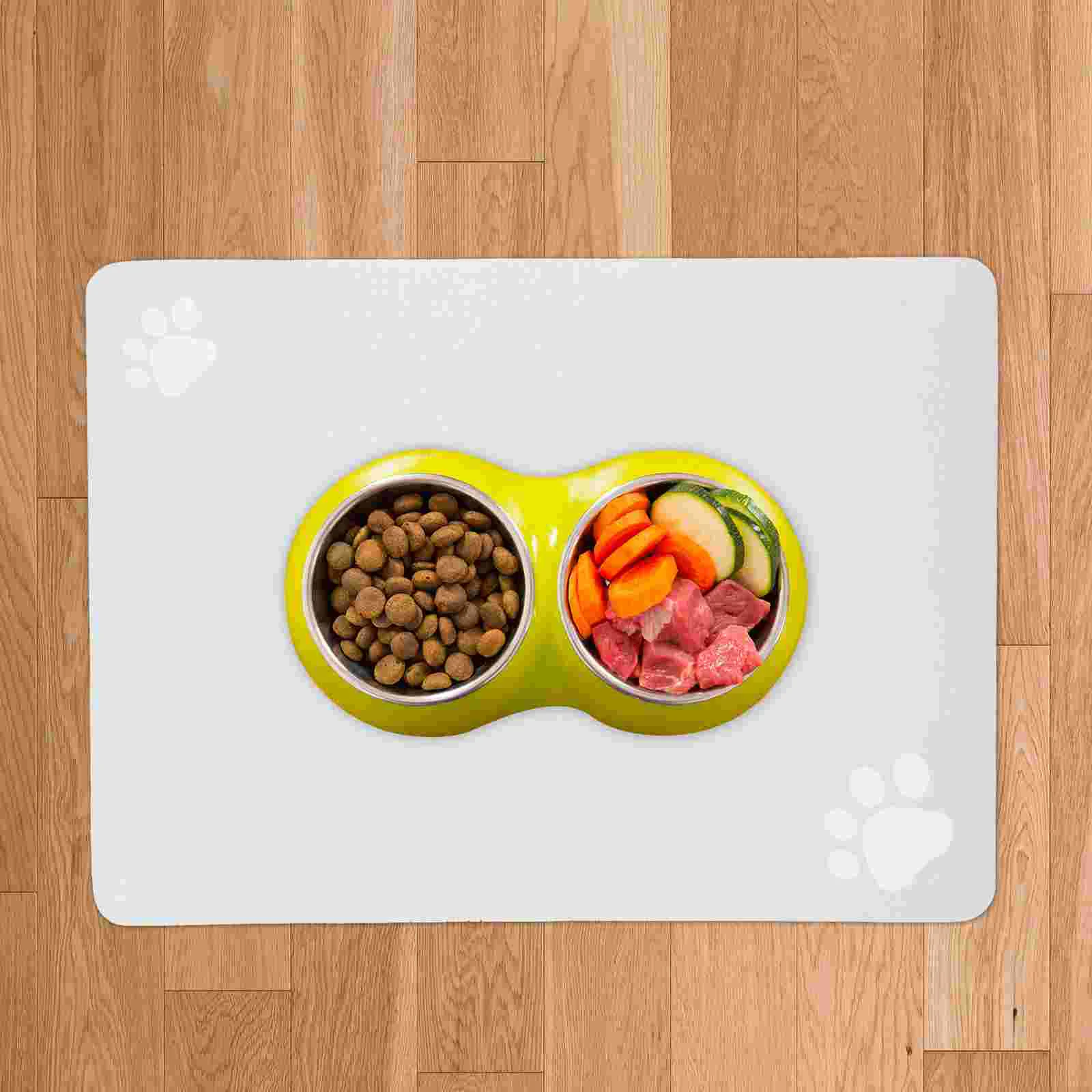 

Pet Feeding Mat Food Mats for Dog Bowl Animal Placemats and Water Absorbent Diatom Mud Pads Pets Large
