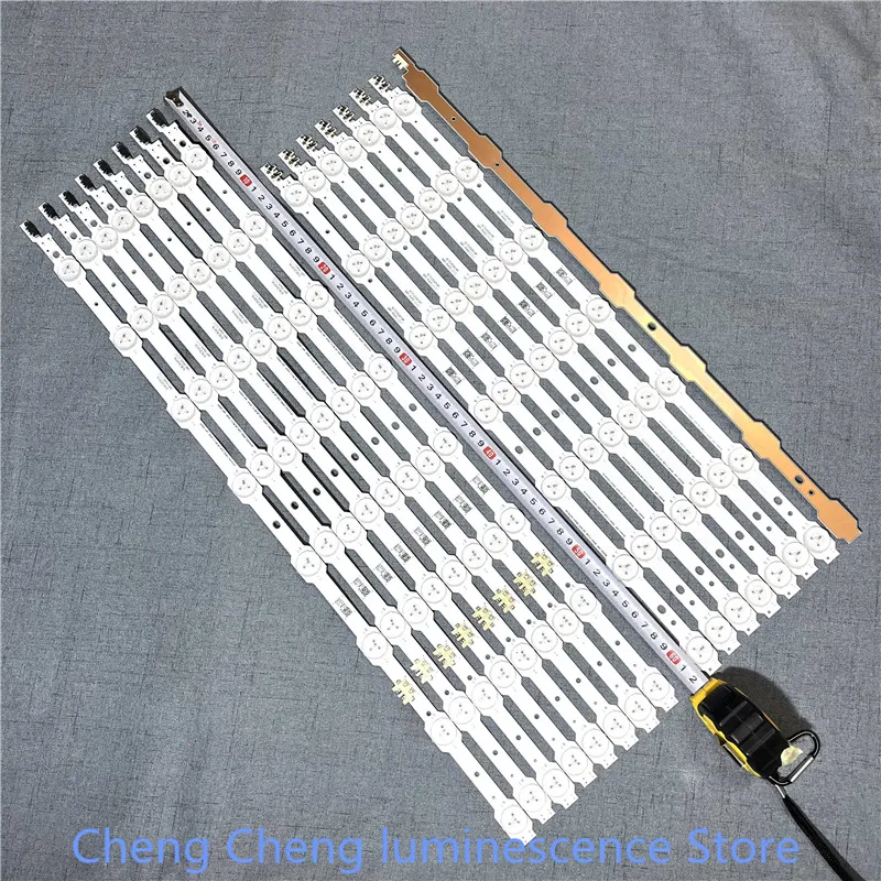 Светодиодная лента для подсветки для Samsung UE55HU7200, UE55HU7100, UE55HU7105, UE55HU7205, UN55HU7200, UA55HU7800, 60493a