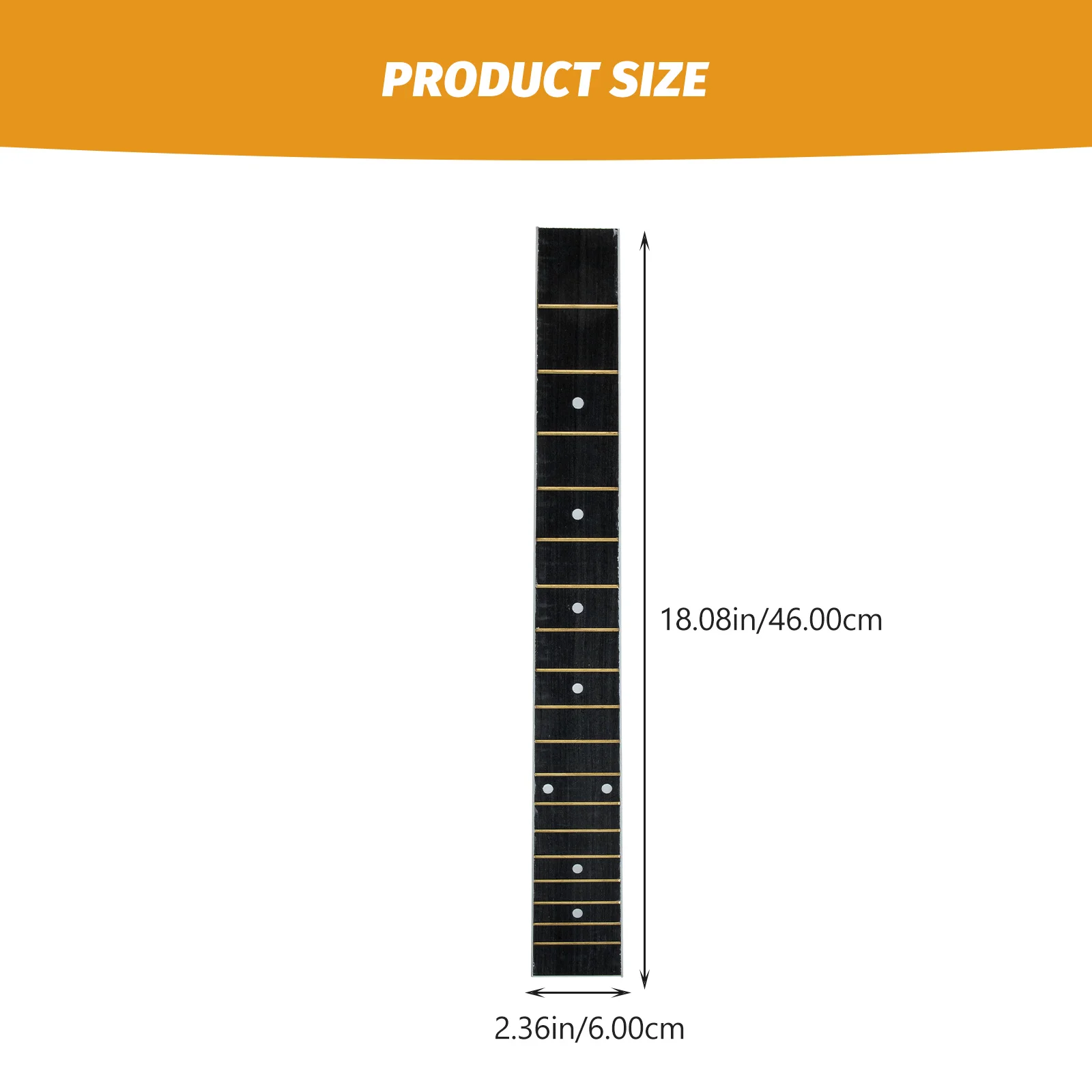 

Guitar Wood Fingerboard Technical Wooden Fretboard Ukulele Portable Accessory Replacement Plate Electric Accessories