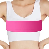 breast support band anti bounce no bounce adjustable training athletic chest wrap belt bra alternative workout accessories women
