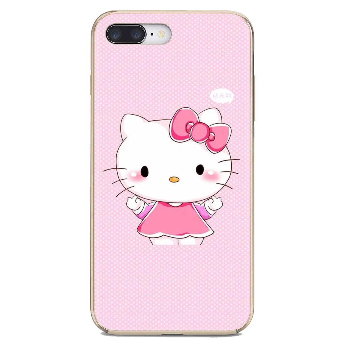 Японский розовый рисунок hello Kitty с животными для Huawei P50 P30 P40 P20 P8 P9 P10 Lite Pro 2016 2017 P Smart