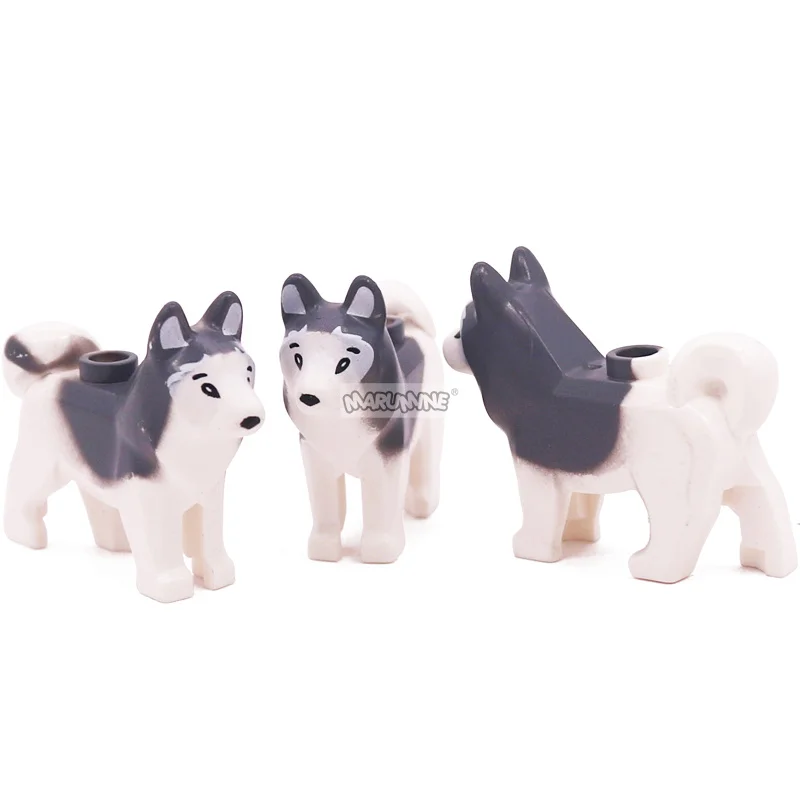 Marumine MOC Животные Блоки 20PCS Модель Кирпич Части 11602 95342 41835 Ферма Аксессуары Курица