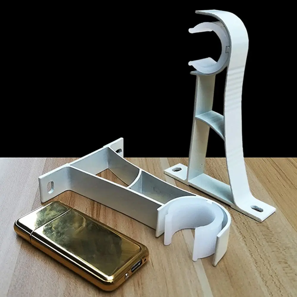 1 шт. одинарный двойной подвесной кронштейн для карниза из алюминиевого сплава