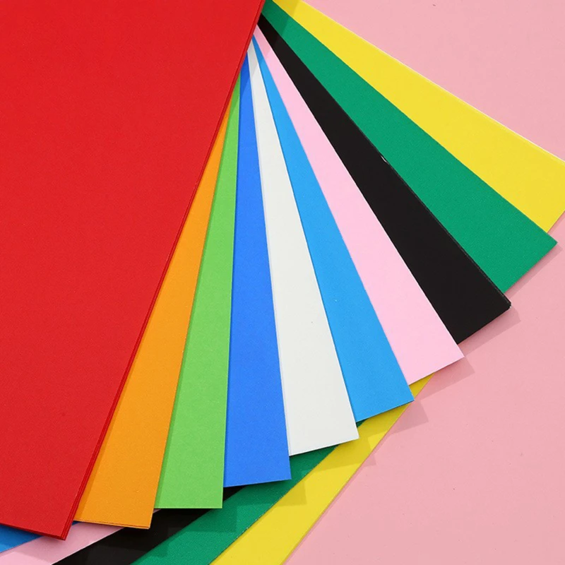 Цветная губчатая бумага ручной работы сделай сам цвет случайный блеск яркая