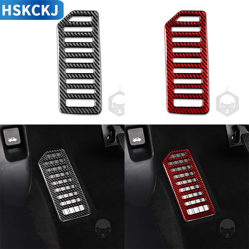 

Real Carbon Fiber Car Accelerate Brake Pedal Interior Accessories Car Styling Decoration For Honda Accord 2018 2019 2020 2021